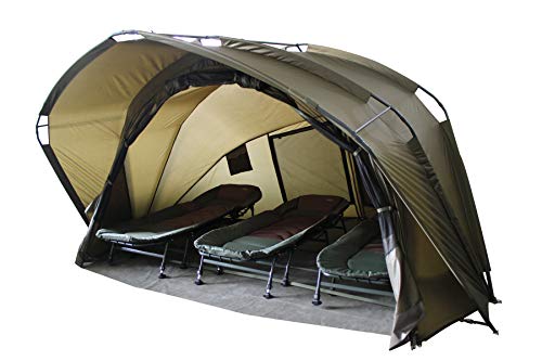 Karpfenzelt 1-3 Mann Fort Knox 2.0" 3,5 Dome Innenhöhe 1.9m ZeltAngelzelt Anglerzelt 2 Bivvy inkl. Gummihammer 2 – Bild 5