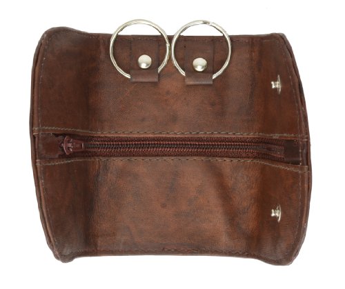 Leather Key Holder Burgundy #112CF