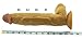 AnE Toys Black Thunder Remote Controlled Huge Biggest Realistic Lifelike Dildo Dong Measuring a Whopping 12