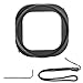 Neewer Aluminum Alloy 52mm Lens Filter Adapter Ring for GoPro HERO 4 Session with a Hexagonal Screwdriver and a Keeper Leash -- Black