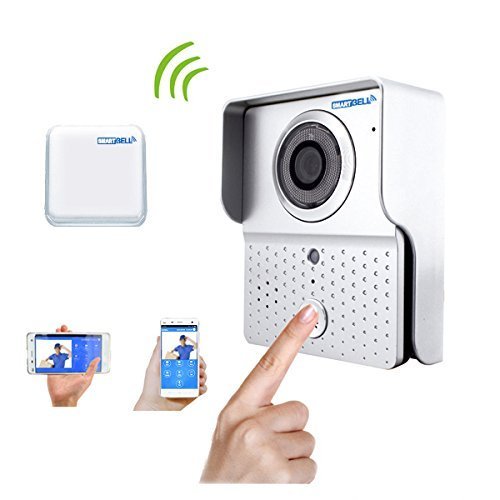Wifi Doorbell,Wireless Visual intercom doorbell Home Security Camera Smartphone Control (Little wifi doorbell)
