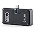 FLIR ONE Pro Thermal Imaging Camera for iOS (435-0006-02) w/Compact Deluxe Gadget Bag + 32GB MicroSD Memory Card and 1 YR CPS Enhanced Protection Pack Essential Bundle