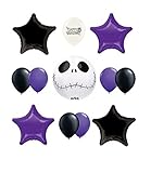 Ballooney's Jack Skellington Nightmare Before Christmas Party Balloon Set
