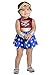 Princess Paradise Baby Girls' Wonder Woman Costume Dress and Diaper Cover Set, As As Shown, 12 to 18 Months