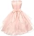 AkiDress Dazzling Stones Waist Taffeta Pageant Dress for Little Girl
