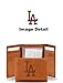Rico Industries STR5601 MLB Los Angeles Dodgers Embossed Genuine Cowhide Leather Trifold Wallet