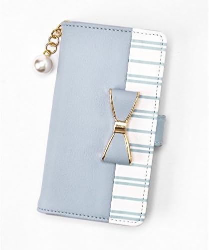 Amazon マジェスティックレゴン Majestic Legon パステルストライプモバイルケース 73サックス 00 ファッション小物 通販