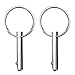 MagiDeal 2 Pieces Quick Release Pin 1/4