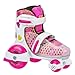 Roller Derby Girl's Fun Roll Adjustable Roller Skate