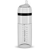 MILK &amp; WATER Glass All-in-One Baby Bottle with Anti Colic Nipple