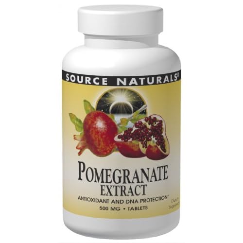 Source Naturals Pomegranate Extract 500mg, 240 Tablets image