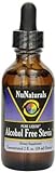 NuNaturals Nustevia Alcohol Free Stevia Glass Bottle Liquid, 2-Ounce (4-Pack)