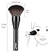 Vela.Yue Large Powder Brush Soft Face Loose Mineral Foundation Blusher Bronzer Makeup Brush