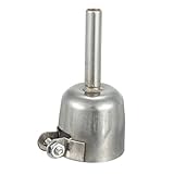 Ridgeyard Stainless Steel Round Weld Tip Speed Welding Nozzle for Hot Air Plastic Welding Welder Gun (7mm Speed Nozzle)