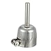 Ridgeyard Stainless Steel Round Weld Tip Speed Welding Nozzle for Hot Air Plastic Welding Welder Gun (7mm Speed Nozzle)