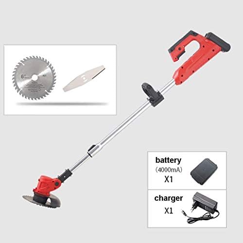 草刈機 電気 バッテリー ブレード伸縮ガーデンstrimmer芝刈り機公園農場果樹園雑草カッターケアツールを使用して電気コードレス草トリマー Size X 毎日がバーゲンセール Battery 2