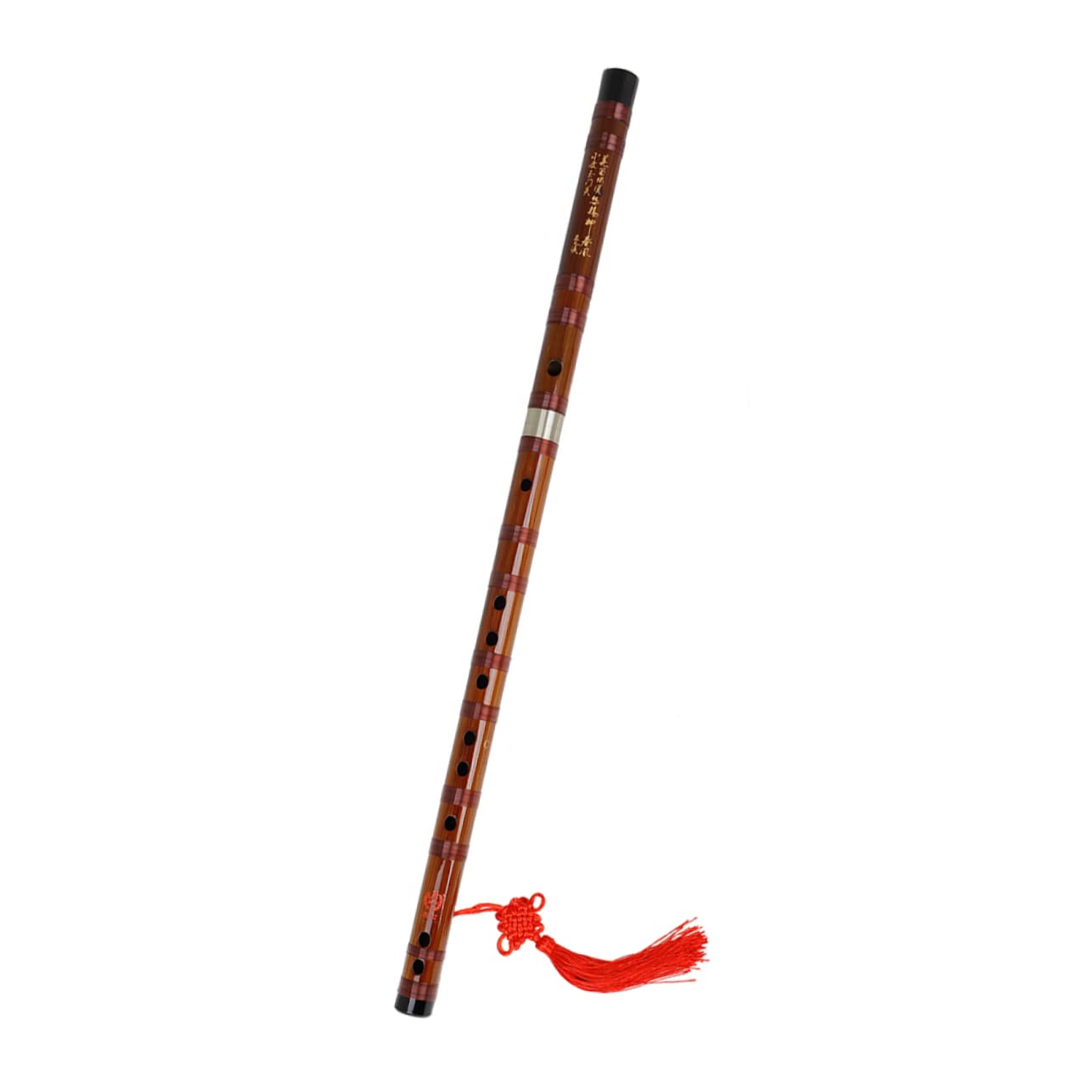 FUNOMOCYA Beginner Flute Chinese Wind Bamboo Flute Shakuhachi Bitter Bamboo Chinese Style Instrument Flute