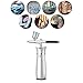 FATUXZ Rechargeable handheld wireless Airbrush Set with Portable Mini Air Compressor Ink Cup Spray Pen for MakeupTattoo Nail Art Face Paint Cake Deraction Coloring Model with 3 Capacity Cup (white)