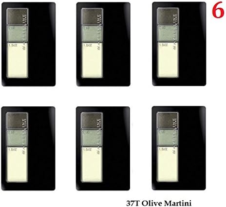 (Pack of 6) - VALUE PACK! - Maybelline New York Expert Wear Eyeshadow Trios, 37T Olive Martini