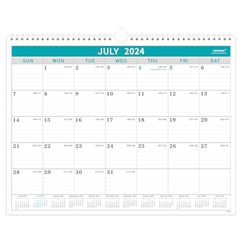 Calendar 2024-2025, 18 Months Wall Calendar 2024-2025 from September ...