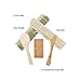 BambooMN Deluxe Sushi Mat Kit 1x Green, 1x Natural Rolling Mat, 1x Rice Paddle, 1x Spreader, 1x Compartment Sauce Dish | 100% Bamboo Mat and Utensils