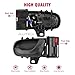 AUTEX Black Interior Front Right Door Handle Passenger Side Compatible with GEO Metro,Suzuki Swift 1992 1993 1994 Door Handle 80475 8313065E005ES
