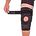 BraceAbility Obesity Hinged Knee Pain Brace - Overweight Men and Women's Wraparound Plus-Size Support for Osteoarthritis, Joint Pain, Ligament Weakness, Medial and Lateral Kneecap Instability (2XL)