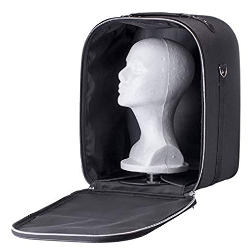 Dini Wigs Female Styrofoam Display Mannequin Long Neck Head 9 13 15 19 Inch For Wigs Hair Pieces Hats glasses and Accessories (13 Inch)