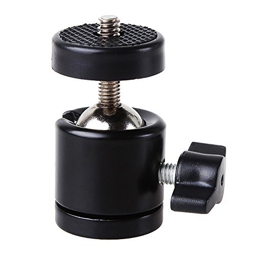 SUPON 1/4" Mini Tripod Ball Head Bracket Holder Mount Ballhead for DSLR Camera
