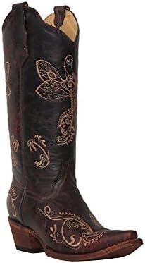 Womens Dragonfly Distressed Embroidered