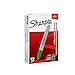 Sharpie Permanent Markers, Fine Point, Green, 12 Count