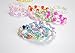 PinkSheep Bracelets for Kids Girls Pearl Bead Bracelets Teen Jewelry Set Party Favor Costume Princess Pretend Play,Beaded Stretch Charm Bracelet Set Bracelets Bulk