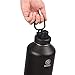 Takeya Actives Insulated Stainless Steel Water Bottle with Spout Lid, 64 Ounce, Onyx