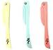 GABRIELLA Rose Womens Folding Eyebrows & Facial Razor w/ DORCO Blade  (Quantity: 36 Razors Box)