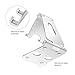 MoKo Foldable Phone/Tablet Stand, 210 Degree Adjustable Aluminum Desktop Holder, Fit with New iPad Air 3rd Gen iPad Mini 5th Gen Galaxy S10e/S10/S10+ iPad Pro 10.5/9.7 iPhone Xs/XS Max/XR/X, Silver