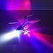 Haktoys HAK303 Infrared Control 3.5 Channel 9'' RC Helicopter with Gyroscope Stabilization & LED Lights - Colors May Vary | Ready-to-Fly Great Gift R/C Hobby Chopper Toy for Beginners, Kids and Adults