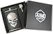 Primo Liquor Flasks Stainless Steel Hip Flasks For Liquor, PU Skull Wrap, 8oz
