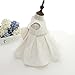 Baby Girl Dress Christening Baptism Gowns Christmas Formal Dress, White, 6M