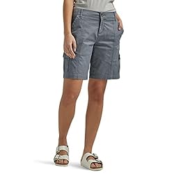 Lee Women's Flex-to-Go Mid-Rise Relaxed Fit Cargo