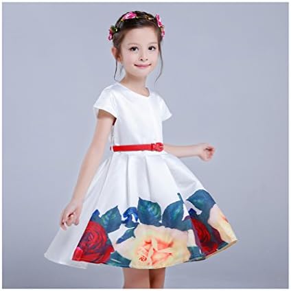 belababy 4y Toddler Flowers Girl Dress Spring Tutu with Belt