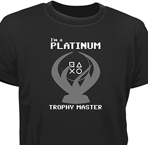 Creepyshirt Playstation Videogames Inspired - Platinum Trophy Master Inspired T-Shirt
