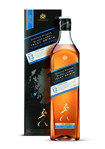 Johnnie Walker Black Label 12 Years Old Islay Origin Limited Edition Blended Malt Scotch Whisky (1 x 0.7 l)