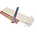 2USS Rainbow Colorful Straws 20oz Tumblers Rumblers Cold Beverage One Sack Bag, Set of 7,