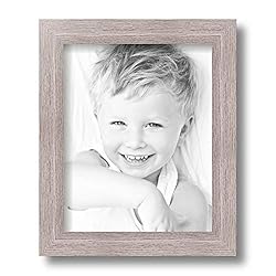 ArtToFrames 8x10 Inch White Picture Frame, This