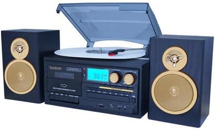 turntable with cd player and speakers