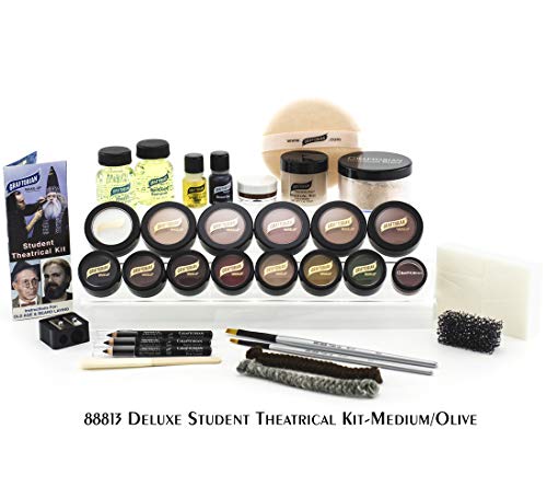 Graftobian Student Theatrical Makeup Kit Deluxe - Medium/Olive