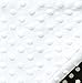 W WelLifes Super Soft Baby Printed Organic Cotton Infant Nursery Blanket with Dotted Plush Velboa Fabric Backing, StarDream Grey 30