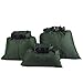 OULII Waterproof Dry Bag Storage Pouch Bag for Camping Boating Kayaking Rafting Fishing-3pcs(Army Green)