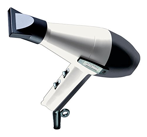 Click Here to See More Images Elchim Classic 2001 Hair Dryer: Light 1875 Watt Quick Dry Professional Salon Blow Dryer - Black/White