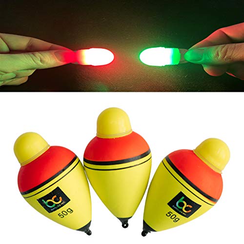 Night fishing, led bobbers, Lighted fishing bobbers, Light up bobbers fishing, Glow in the dark